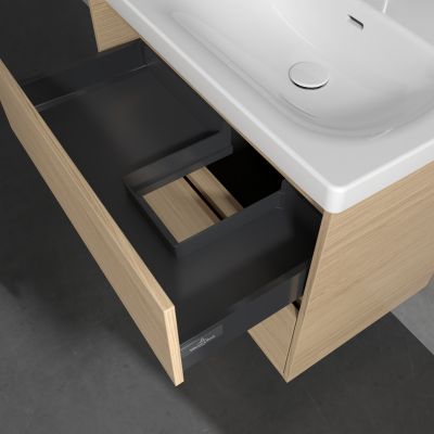 Villeroy & Boch Skyla szafka 77,2x43,9x59,6 cm podumywalkowa wisząca prawa Nordic Oak C79700VJ