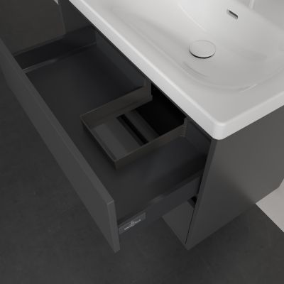 Villeroy & Boch Skyla szafka 77,2x43,9x59,6 cm podumywalkowa wisząca Graphite C79700VR