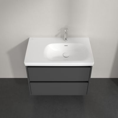 Villeroy & Boch Skyla szafka 77,2x43,9x59,6 cm podumywalkowa wisząca Graphite C79700VR