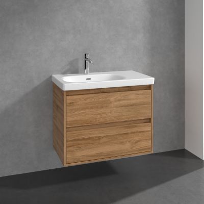 Villeroy & Boch Skyla szafka 77,2x43,9x59,6 cm podumywalkowa wisząca lewa Oak Kansas C79800RH