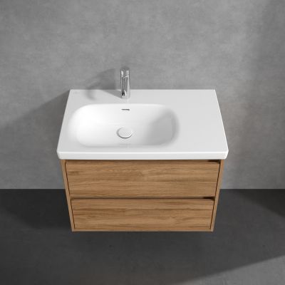 Villeroy & Boch Skyla szafka 77,2x43,9x59,6 cm podumywalkowa wisząca lewa Oak Kansas C79800RH