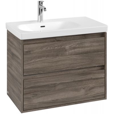 Villeroy & Boch Skyla szafka 77,2x43,9x59,6 cm podumywalkowa wisząca lewa Stone Oak C79800RK