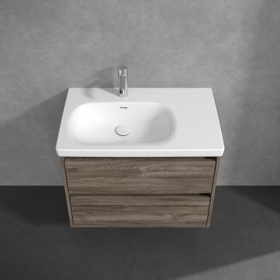 Villeroy & Boch Skyla szafka 77,2x43,9x59,6 cm podumywalkowa wisząca lewa Stone Oak C79800RK
