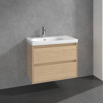 Villeroy & Boch Skyla szafka 77,2x43,9x59,6 cm podumywalkowa wisząca lewa Nordic Oak C79800VJ