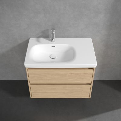 Villeroy & Boch Skyla szafka 77,2x43,9x59,6 cm podumywalkowa wisząca lewa Nordic Oak C79800VJ