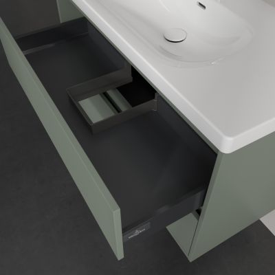 Villeroy & Boch Skyla szafka 97,2x43,9x59,6 cm podumywalkowa wisząca Soft Green C79900AF