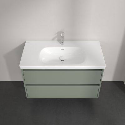 Villeroy & Boch Skyla szafka 97,2x43,9x59,6 cm podumywalkowa wisząca Soft Green C79900AF