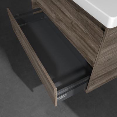 Villeroy & Boch Skyla szafka 97,2x43,9x59,6 cm podumywalkowa wisząca Stone Oak C79900RK