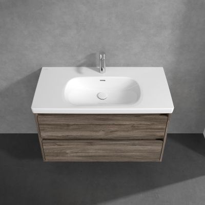 Villeroy & Boch Skyla szafka 97,2x43,9x59,6 cm podumywalkowa wisząca Stone Oak C79900RK