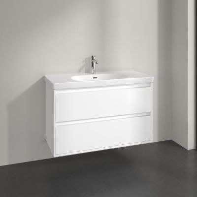 Villeroy & Boch Skyla szafka 97,2x43,9x59,6 cm podumywalkowa wisząca Brilliant White C79900VE