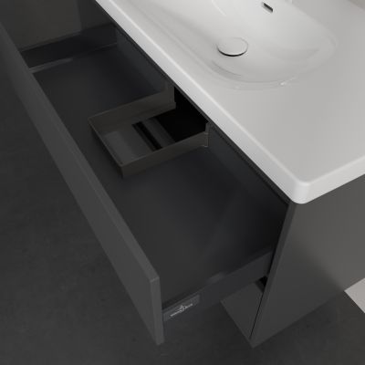 Villeroy & Boch Skyla szafka 97,2x43,9x59,6 cm podumywalkowa wisząca Graphite C79900VR
