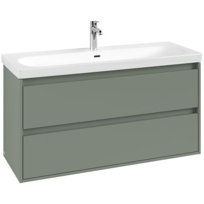 Villeroy & Boch Skyla szafka 117,2x43,9x59,6 cm podumywalkowa wisząca Soft Green C80000AF