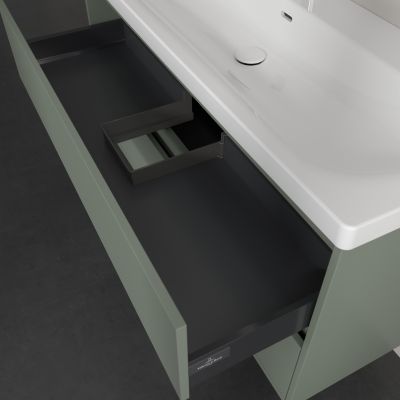 Villeroy & Boch Skyla szafka 117,2x43,9x59,6 cm podumywalkowa wisząca Soft Green C80000AF