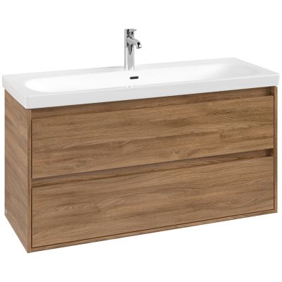Villeroy & Boch Skyla szafka 117,2x43,9x59,6 cm podumywalkowa wisząca Oak Kansas C80000RH