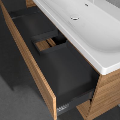 Villeroy & Boch Skyla szafka 117,2x43,9x59,6 cm podumywalkowa wisząca Oak Kansas C80000RH