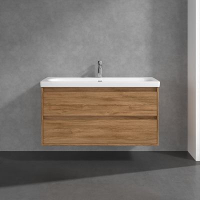 Villeroy & Boch Skyla szafka 117,2x43,9x59,6 cm podumywalkowa wisząca Oak Kansas C80000RH