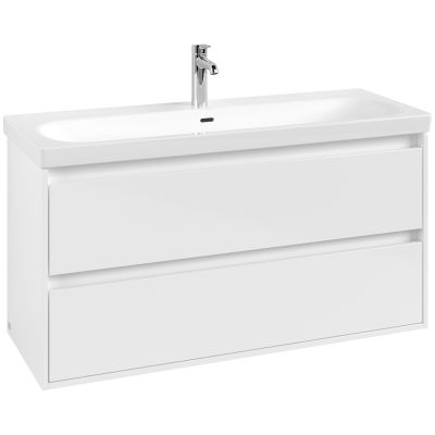 Villeroy & Boch Skyla szafka 117,2x43,9x59,6 cm podumywalkowa wisząca Brilliant White C80000VE