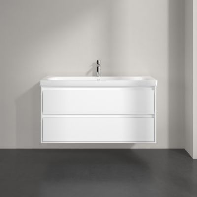 Villeroy & Boch Skyla szafka 117,2x43,9x59,6 cm podumywalkowa wisząca Brilliant White C80000VE