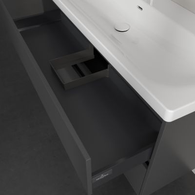 Villeroy & Boch Skyla szafka 117,2x43,9x59,6 cm podumywalkowa wisząca Graphite C80000VR