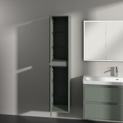 Villeroy & Boch Skyla szafka 35x34,8x170 cm boczna wisząca lewa Soft Green C80100AF