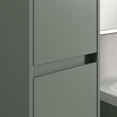 Villeroy & Boch Skyla szafka 35x34,8x170 cm boczna wisząca lewa Soft Green C80100AF