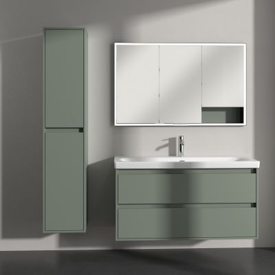 Villeroy & Boch Skyla szafka 35x34,8x170 cm boczna wisząca lewa Soft Green C80100AF