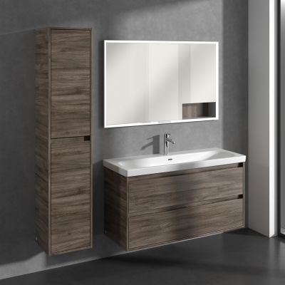 Villeroy & Boch Skyla szafka 35x34,8x170 cm boczna wisząca lewa Stone Oak C80100RK