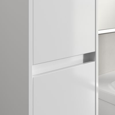 Villeroy & Boch Skyla szafka 35x34,8x170 cm boczna wisząca lewa Brilliant White C80100VE