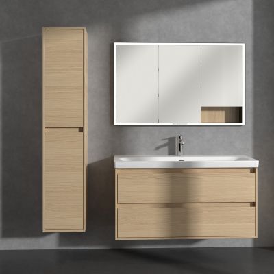 Villeroy & Boch Skyla szafka 35x34,8x170 cm boczna wisząca lewa Nordic Oak C80100VJ