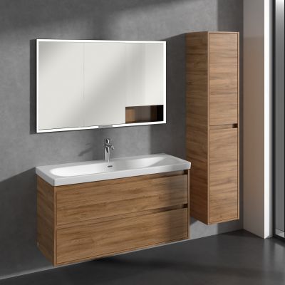 Villeroy & Boch Skyla szafka 35x34,8x170 cm boczna wisząca prawa Oak Kansas C80101RH