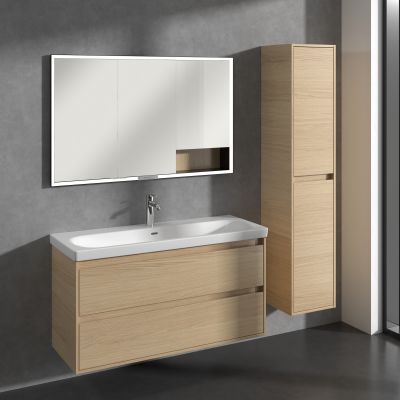 Villeroy & Boch Skyla szafka 35x34,8x170 cm boczna wisząca prawa Nordic Oak C80101VJ