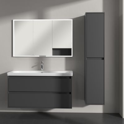 Villeroy & Boch Skyla szafka 35x34,8x170 cm boczna wisząca prawa Graphite C80101VR