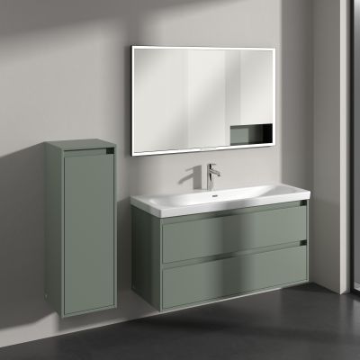 Villeroy & Boch Skyla szafka 35x34,9x100 cm boczna wisząca lewa Soft Green C80200AF