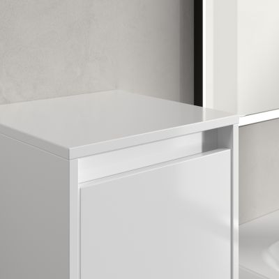 Villeroy & Boch Skyla szafka 35x34,9x100 cm boczna wisząca lewa Brilliant White C80200VE