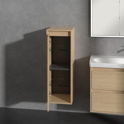Villeroy & Boch Skyla szafka 35x34,9x100 cm boczna wisząca lewa Nordic Oak C80200VJ