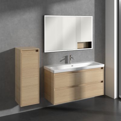 Villeroy & Boch Skyla szafka 35x34,9x100 cm boczna wisząca lewa Nordic Oak C80200VJ