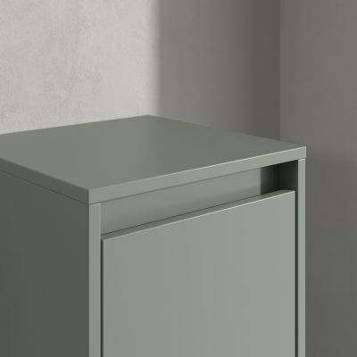 Villeroy & Boch Skyla szafka 35x34,9x100 cm boczna wisząca prawa Soft Green C80201AF