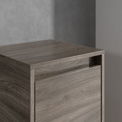 Villeroy & Boch Skyla szafka 35x34,9x100 cm boczna wisząca prawa Stone Oak C80201RK