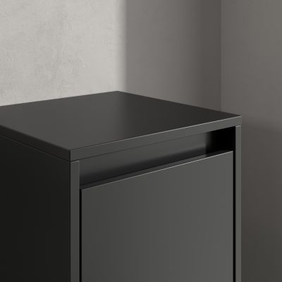 Villeroy & Boch Skyla szafka 35x34,9x100 cm boczna wisząca prawa Graphite C80201VR