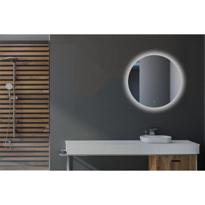 Venti Koło Led lustro 50x50 cm okrągłe z oświetleniem