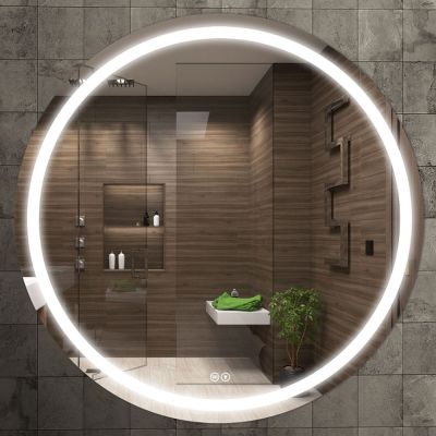 Venti Faro lustro 80 cm okrągłe z oświetleniem z matą grzewczą