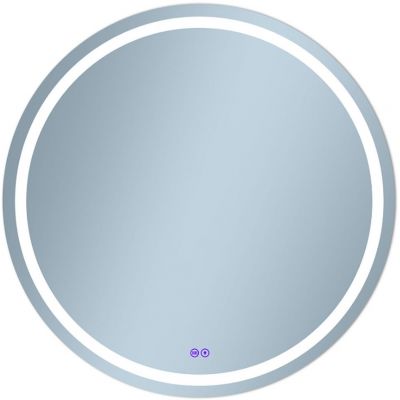 Venti Faro lustro 60 cm okrągłe z oświetleniem z matą grzewczą