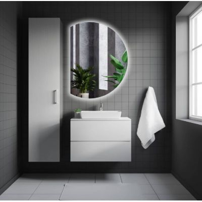 Venti Moon lustro 60x80 cm z oświetleniem