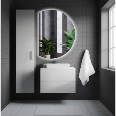 Venti Moon lustro 65x90 cm z oświetleniem