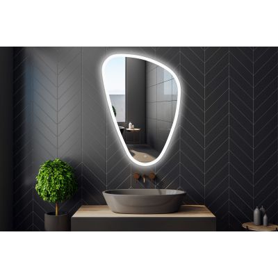 Venti Impala lustro 69x96 cm z oświetleniem