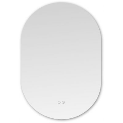 Zuma Line lustro 50x70 cm owalne z oświetleniem transparentne 003064-030823
