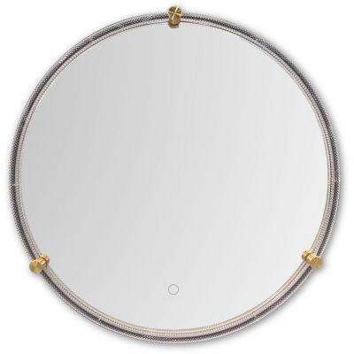 Zuma Line lustro 60 cm okrągłe z oświetleniem transparentne 003064-030713