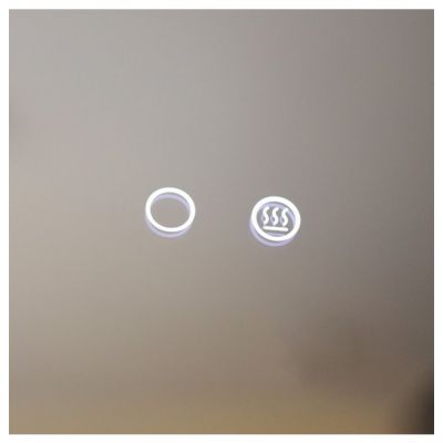 Zuma Line lustro 70x50 cm prostokątne z oświetleniem z matą grzewczą 003064-030820