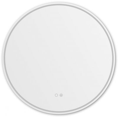 Zuma Line lustro 80 cm okrągłe z oświetleniem transparentne 003064-030826