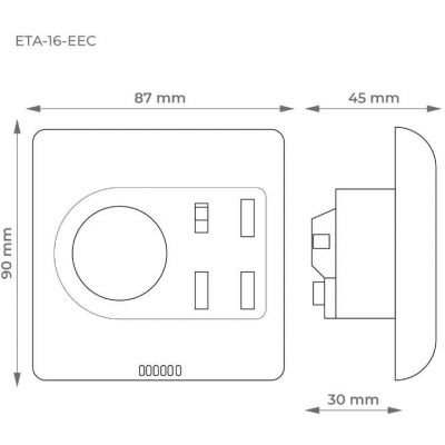 Electrolux termoregulator ETA-16-EEC